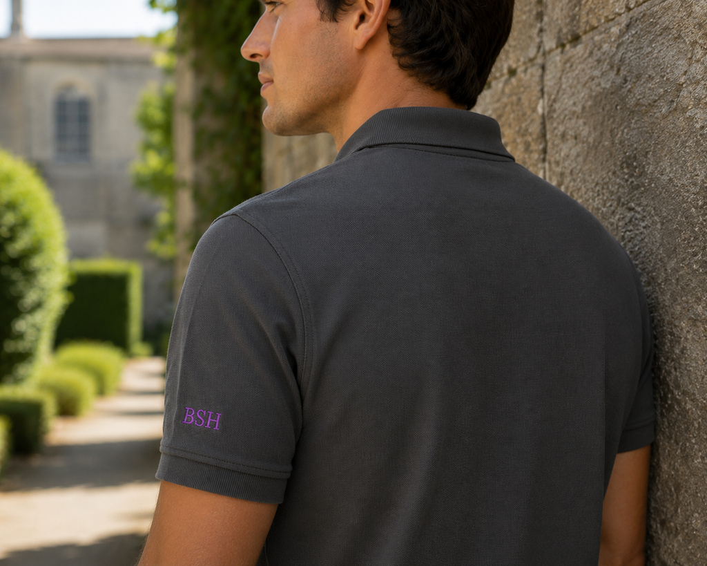 Fieldstone Belford Slim Fit Polo - Battleship Grey