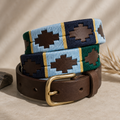 Jaipur Polo Belt - Blue and Green