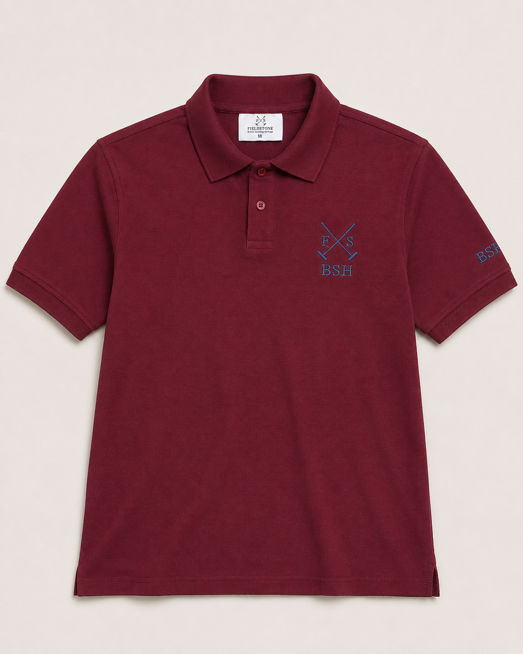 Fieldstone Belford Slim Fit Polo - Maroon