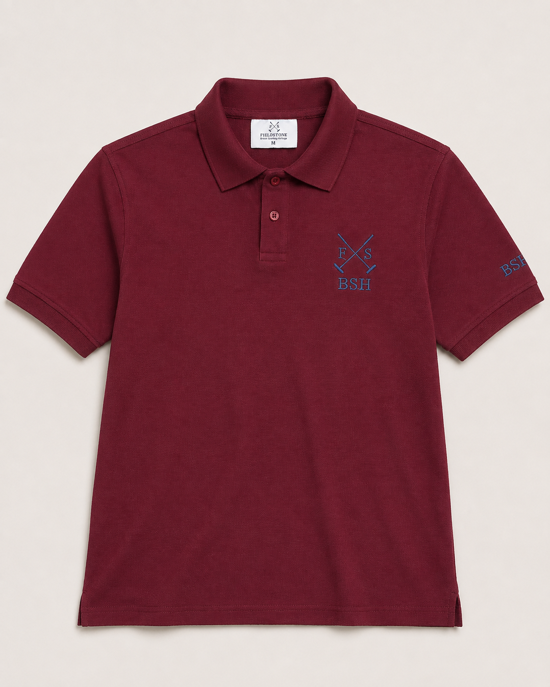 Fieldstone Belford Slim Fit Polo - Maroon
