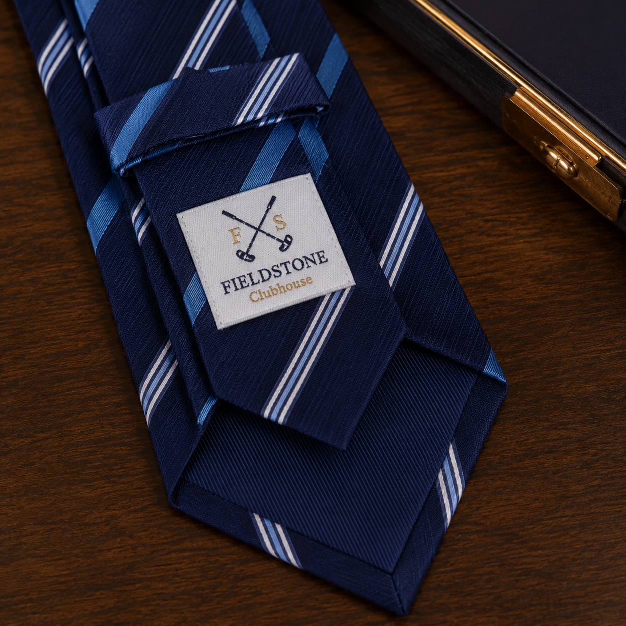 Necktie - blue stripe