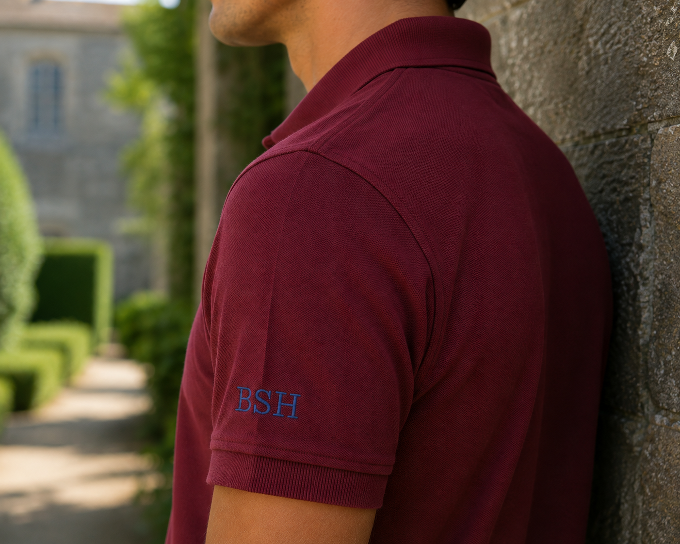 Fieldstone Belford Slim Fit Polo - Maroon