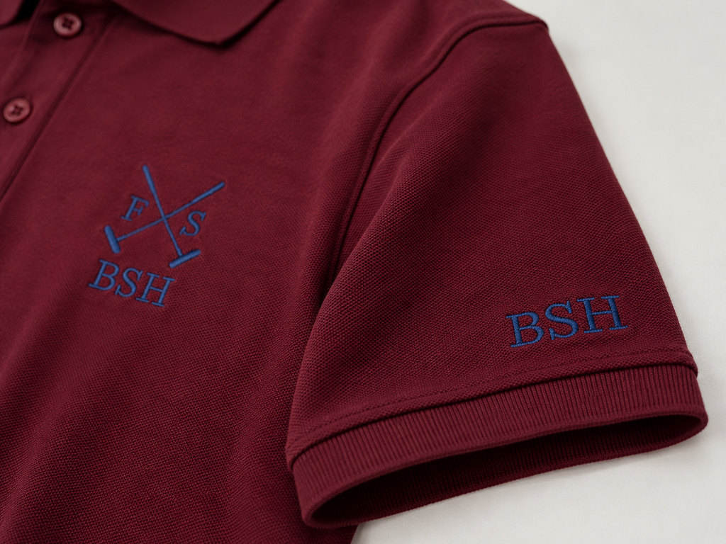 Fieldstone Belford Slim Fit Polo - Maroon