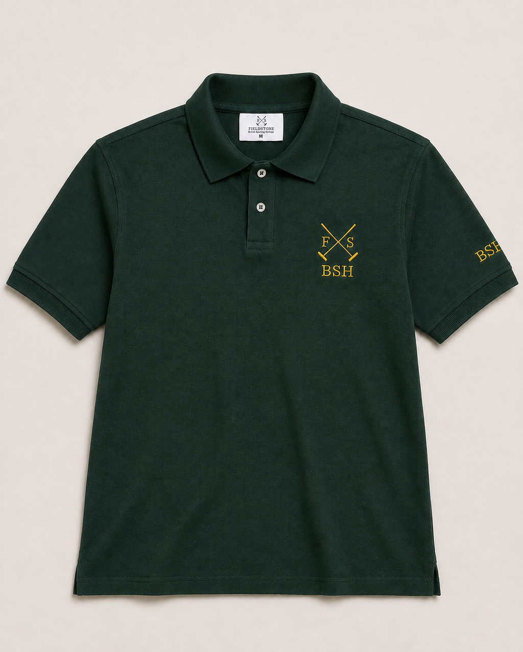 Fieldstone Belford Slim Fit Polo - Forest Green