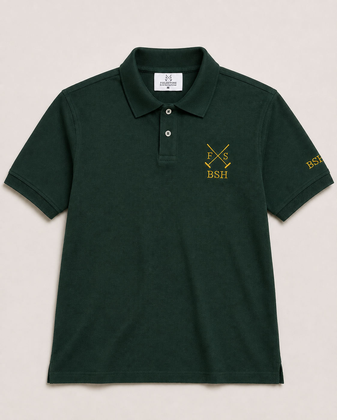 Fieldstone Belford Slim Fit Polo - Forest Green