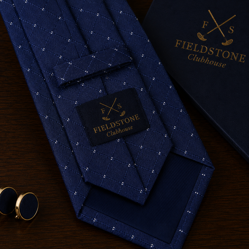 Necktie - Blue Cross