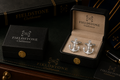 Silver Anchor Cufflinks